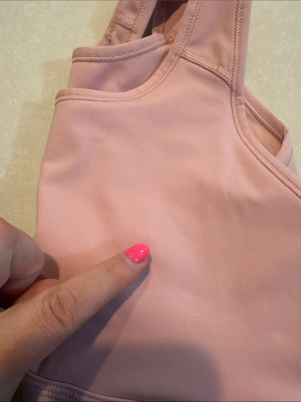 Nike Rose Pink Racerback Medium-Impact Sports Bra